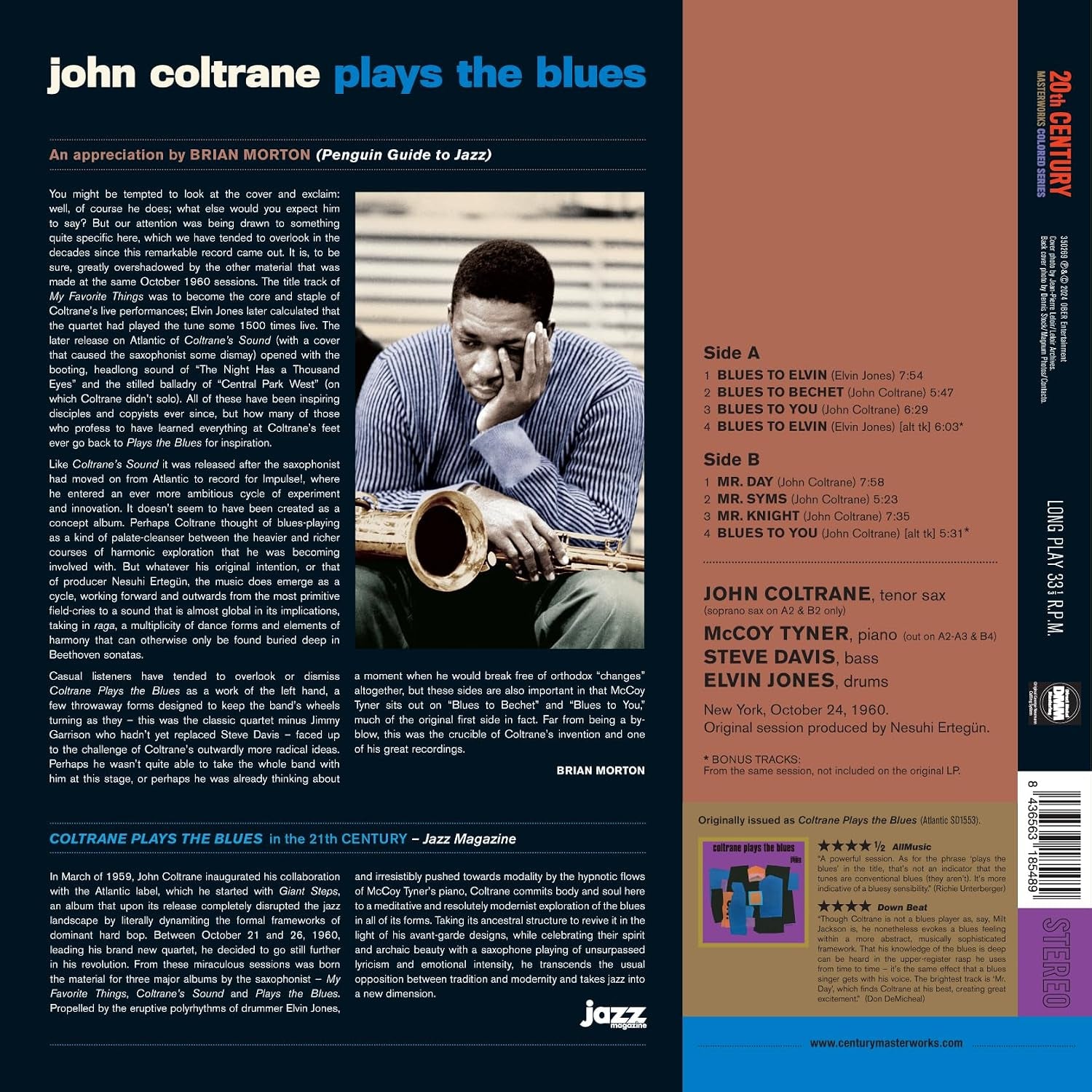 Plays The Blues - Limited Blue Tracks
