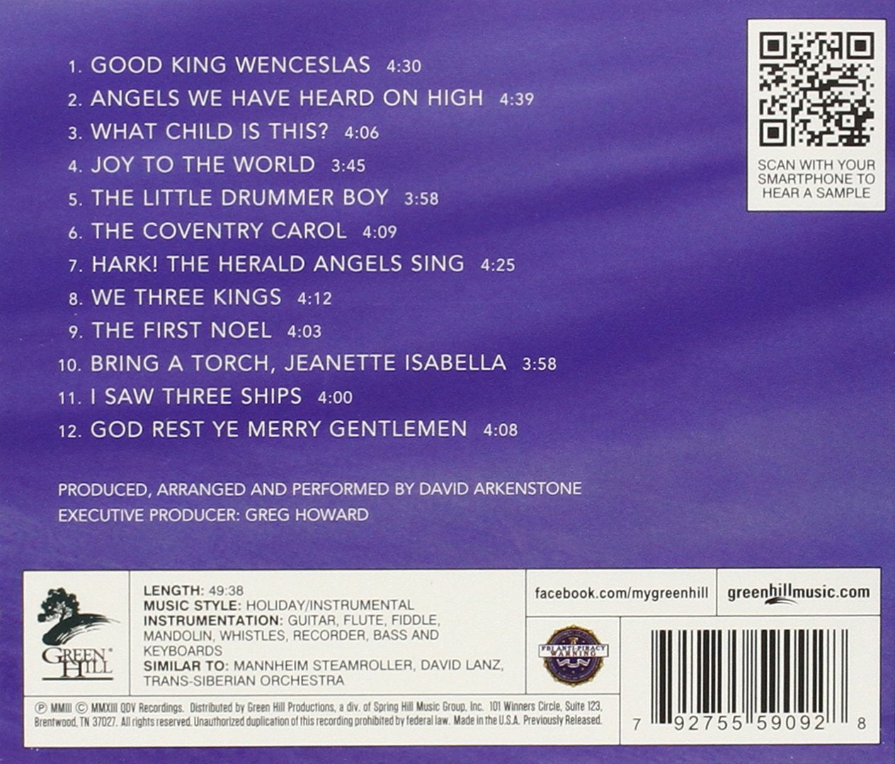 Christmas Spirit: An Instrumental Soundtrack For Seasonal Celebrations