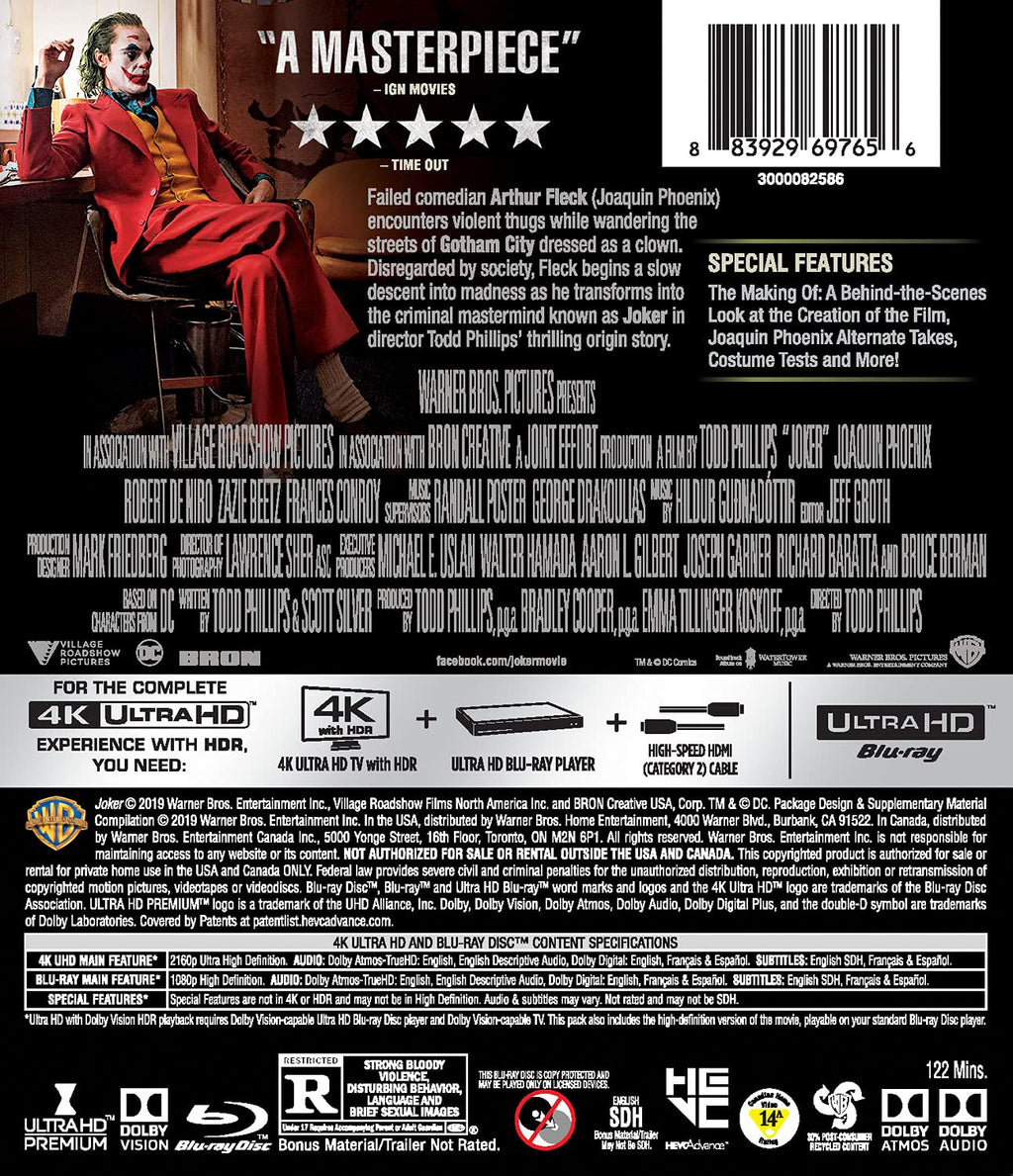Joker (4K Ultra HD + Blu-ray)