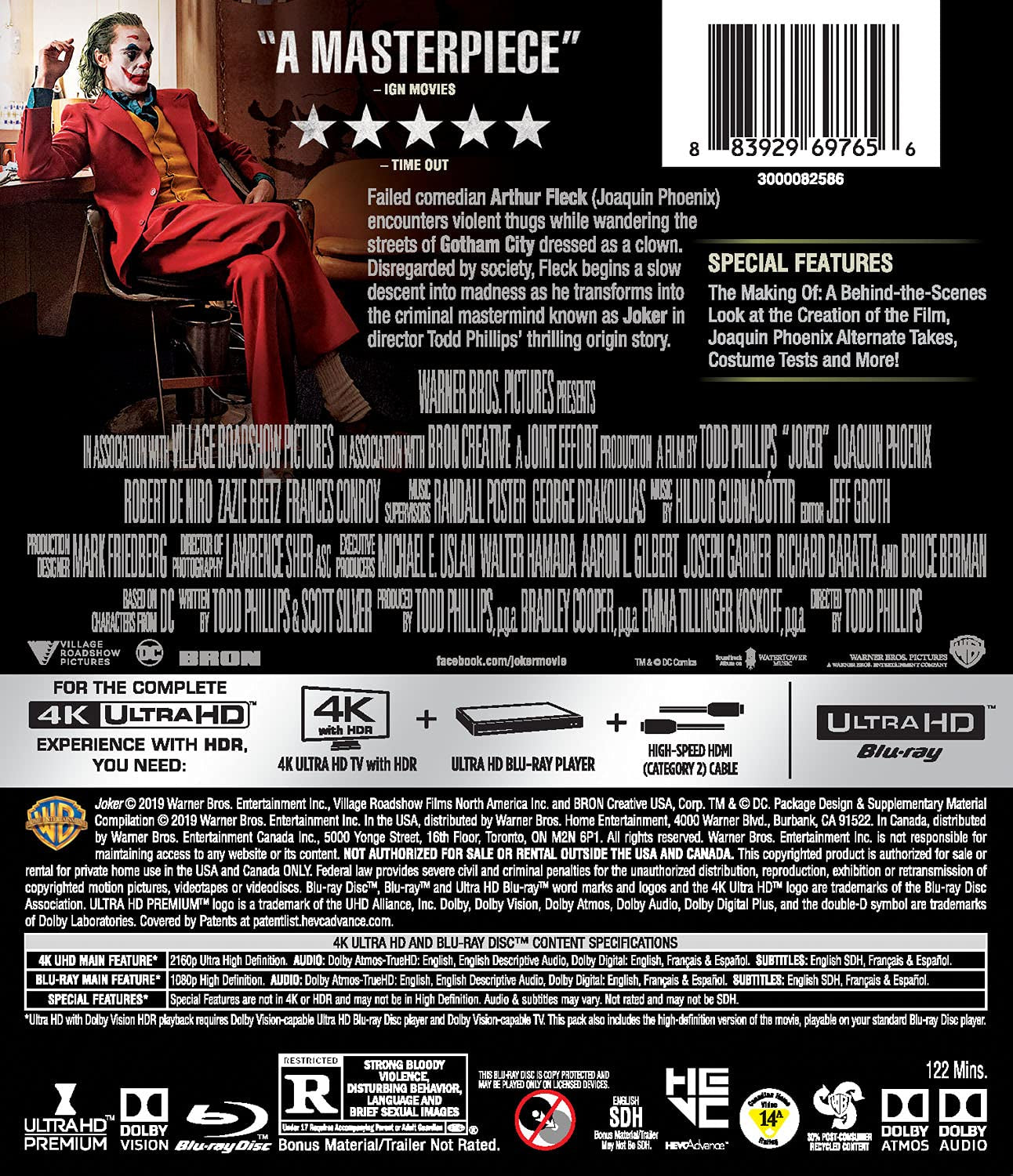 Joker (4K Ultra HD + Blu-ray)