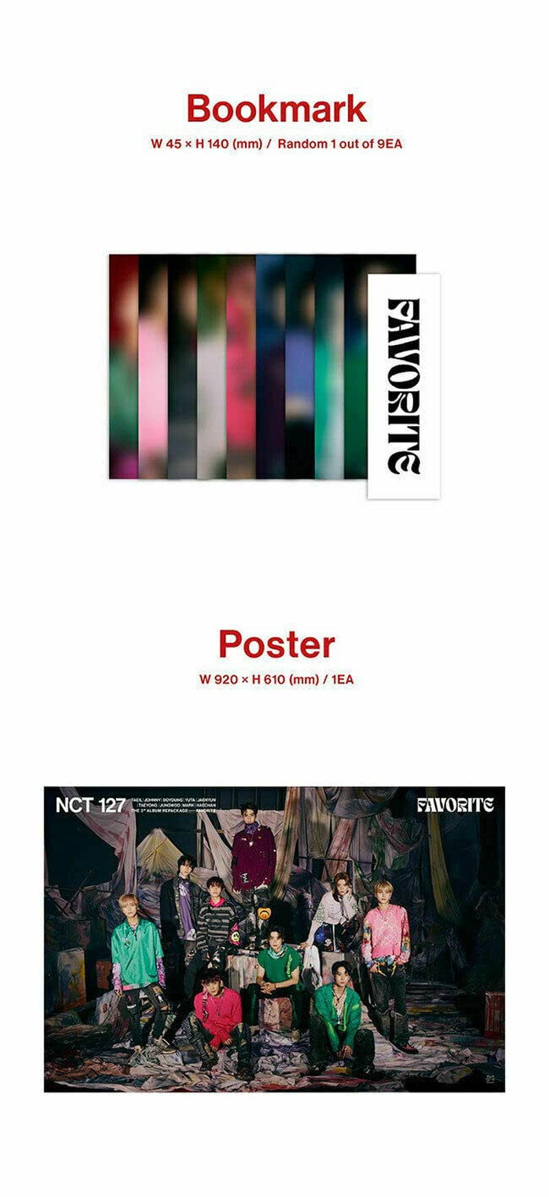 NCT 127 FAVORITE 3rd Repackage Album ( CATHARSIS ) Ver. 1ea CD+1ea Photo Book+1ea Book Mark+1ea Post Card+1ea Pendant Card+1ea Photo Card