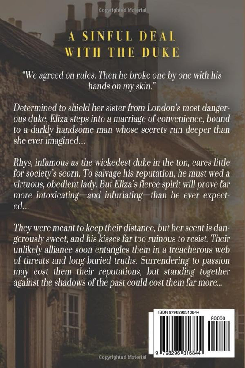 A Sinful Deal with the Duke: A Steamy Regency Romance Book (The Fairbourne Sisters)