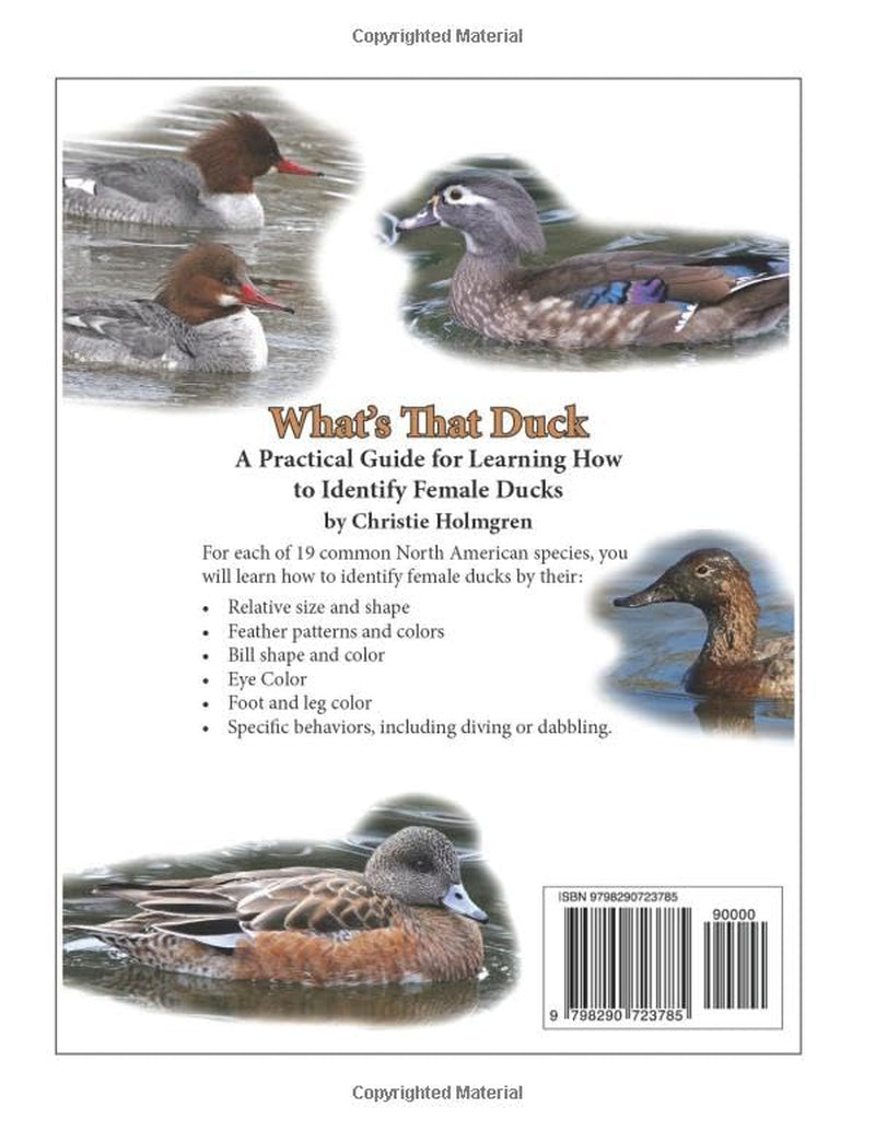 What's That Duck?: A Practical Guide for Learning How to Identify Female Ducks