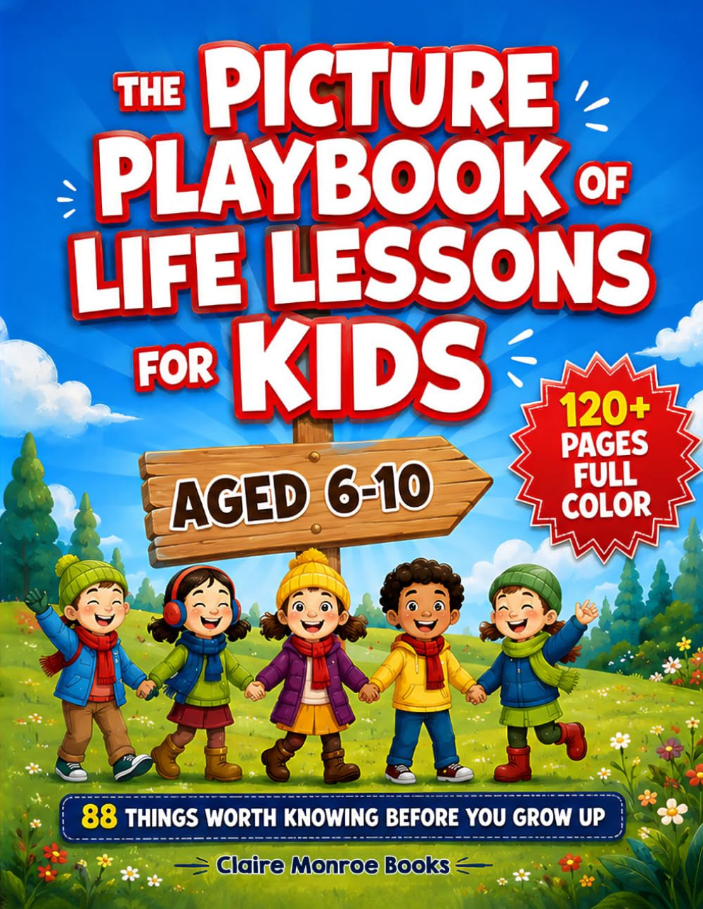 The Picture Playbook of Life Lessons For Kids Aged 6 to 10: 88 Things Worth Knowing Before You Grow Up (FULL COLOR)