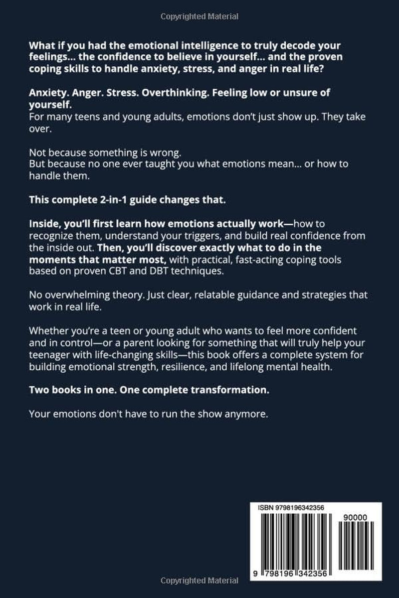 Emotional Intelligence & Coping Skills for Teens & Young Adults (2-in-1): A Complete Guide to EMOTIONAL REGULATION. Manage Anxiety, Stress, Anger & ... Life Skills for Teens & Young Adults)