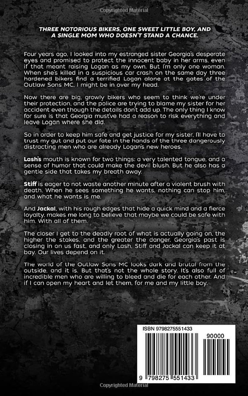 Outlaws' Single Mom: A Biker Reverse Harem Romance (Property of the Outlaw Sons MC)