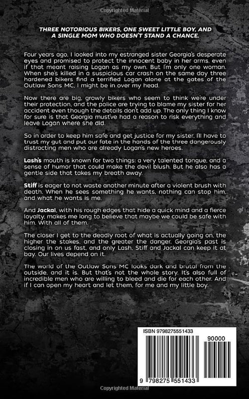 Outlaws' Single Mom: A Biker Reverse Harem Romance (Property of the Outlaw Sons MC)