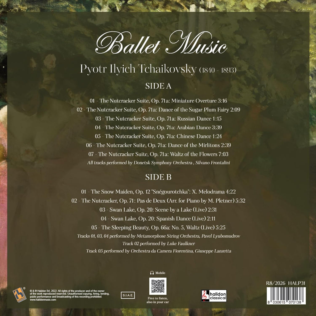 Tchaikovsky – Ballet Music The Nutcracker , Swan Lake , The Snow Maiden