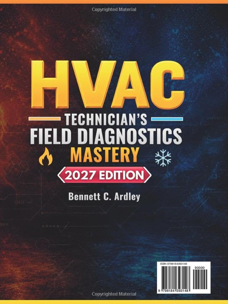 HVAC Technician’s Field Diagnostics Mastery: Advanced Diagnostics, Installation & Real-World Troubleshooting for Residential & Light Commercial Systems | For Apprentices and Professional Technicians