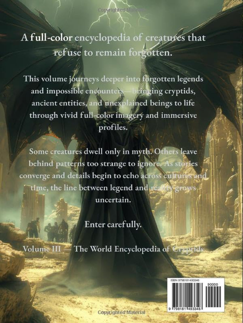 World Encyclopedia of Cryptids: The Visual Field Guide for Creatures, Monsters, and the Supernatural