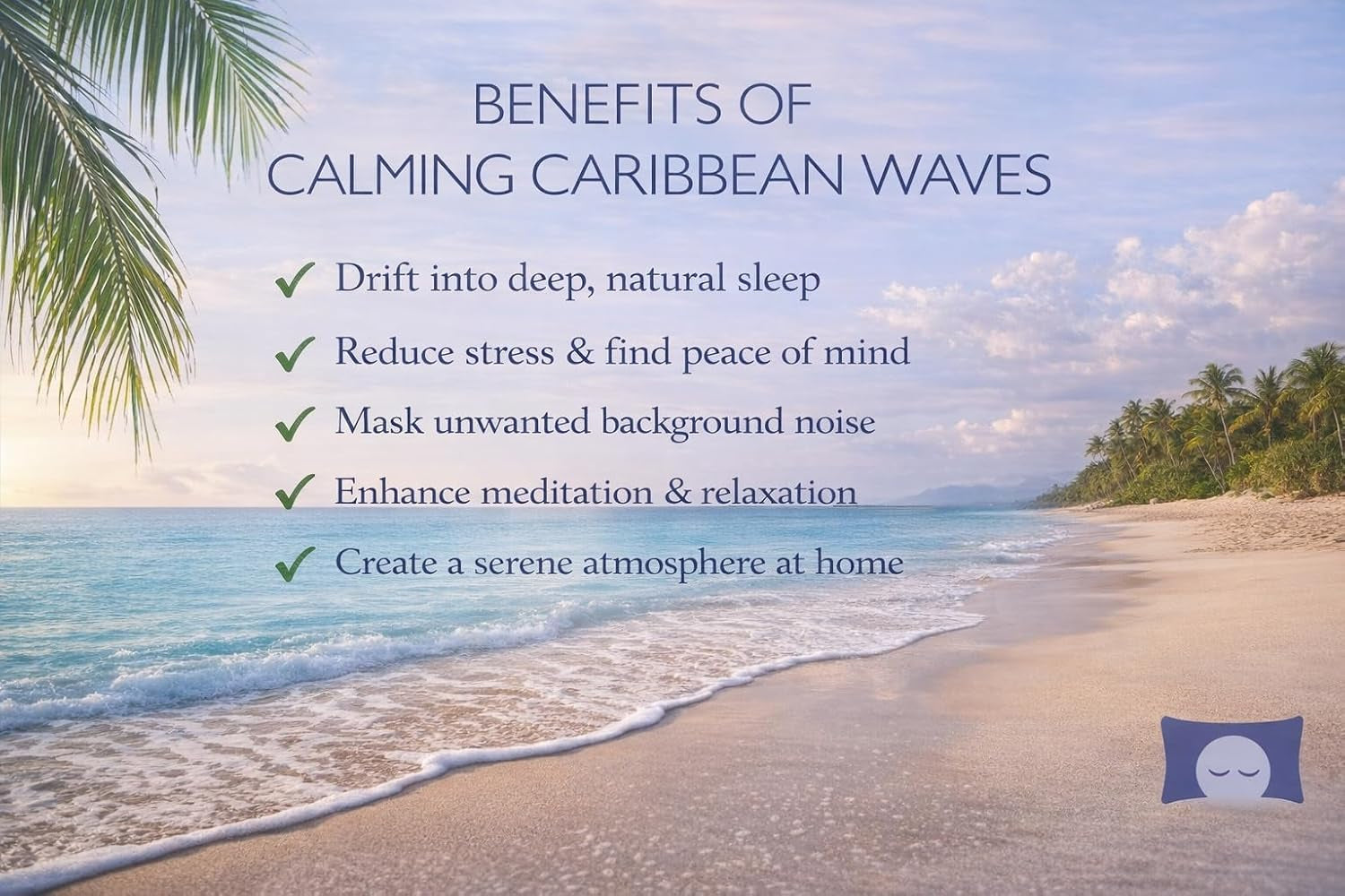 Calming Caribbean Waves - Nature Sounds for Relaxation, Meditation and Sleep - Nature's Perfect White Noise