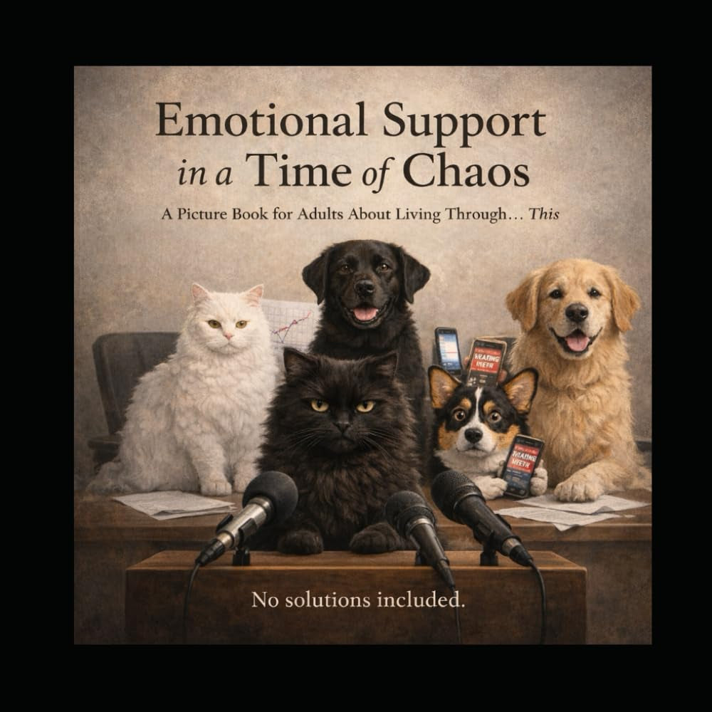 Emotional Support in a Time of Chaos: A Picture Book for Adults About Living Through… This