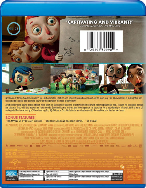 My Life as a Zucchini [Blu-ray]