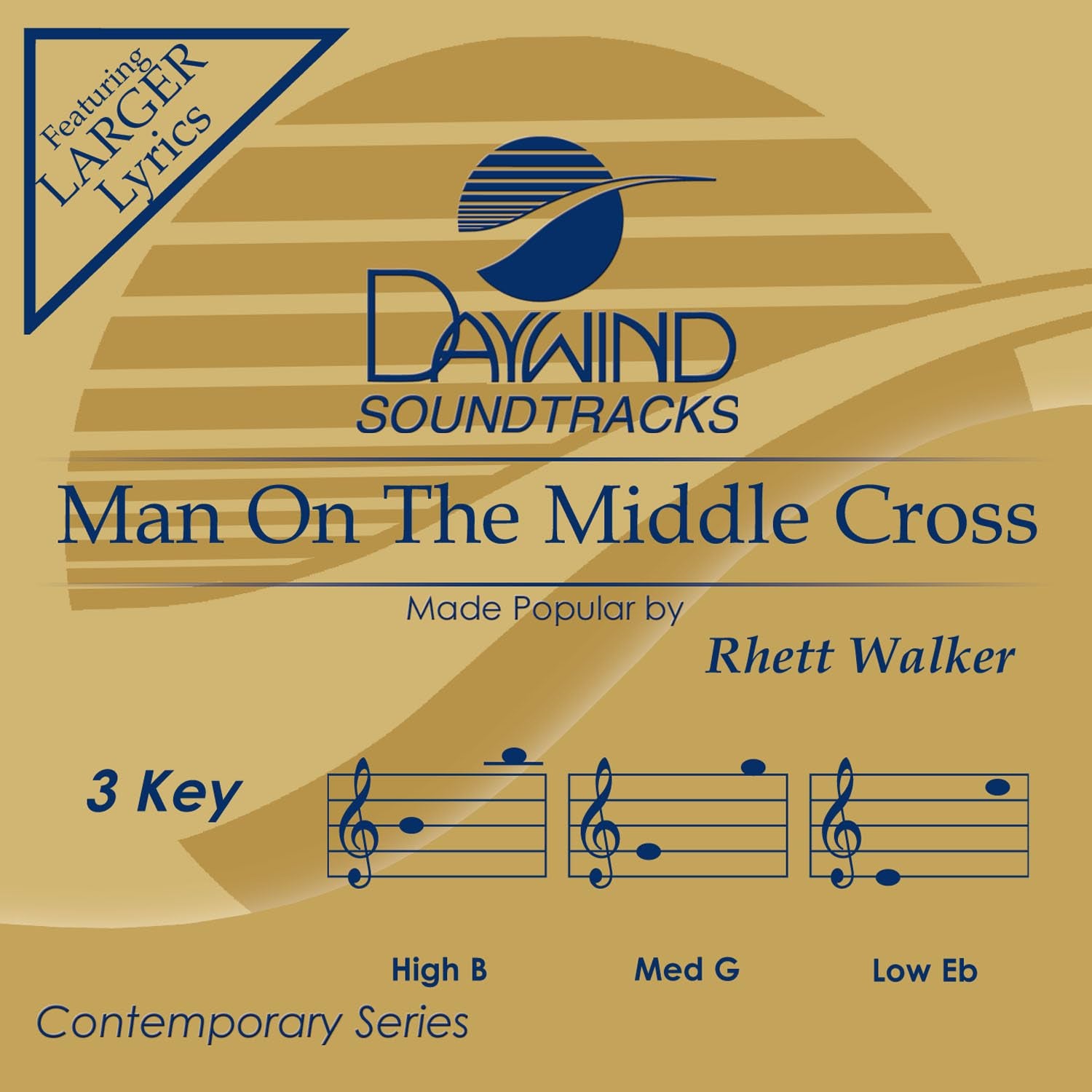 Man On The Middle Cross Accompaniment/Performance Track