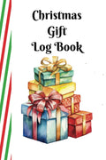 Christmas Gift Log Book: So I don't forget where my brain is