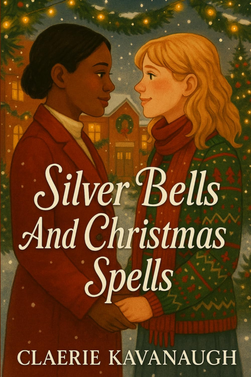 Silver Bells and Christmas Spells: An Ice Queen/Free Spirit Toaster Oven Sapphic Holiday Romance (Birchwood Heights Holidays)