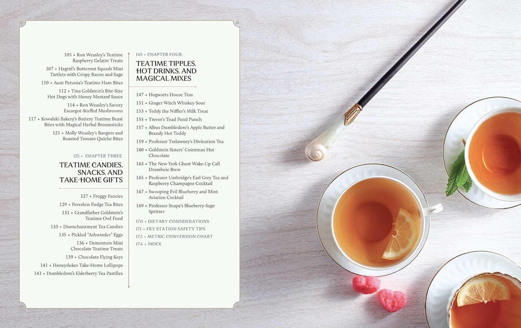 Harry Potter: Afternoon Tea Magic: Official Snacks, Sips, and Sweets Inspired by the Wizarding World