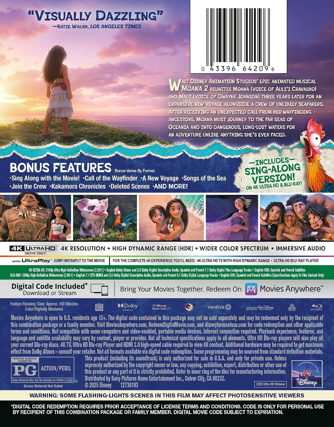 Moana 2 - 4K + Blu-ray + Digital