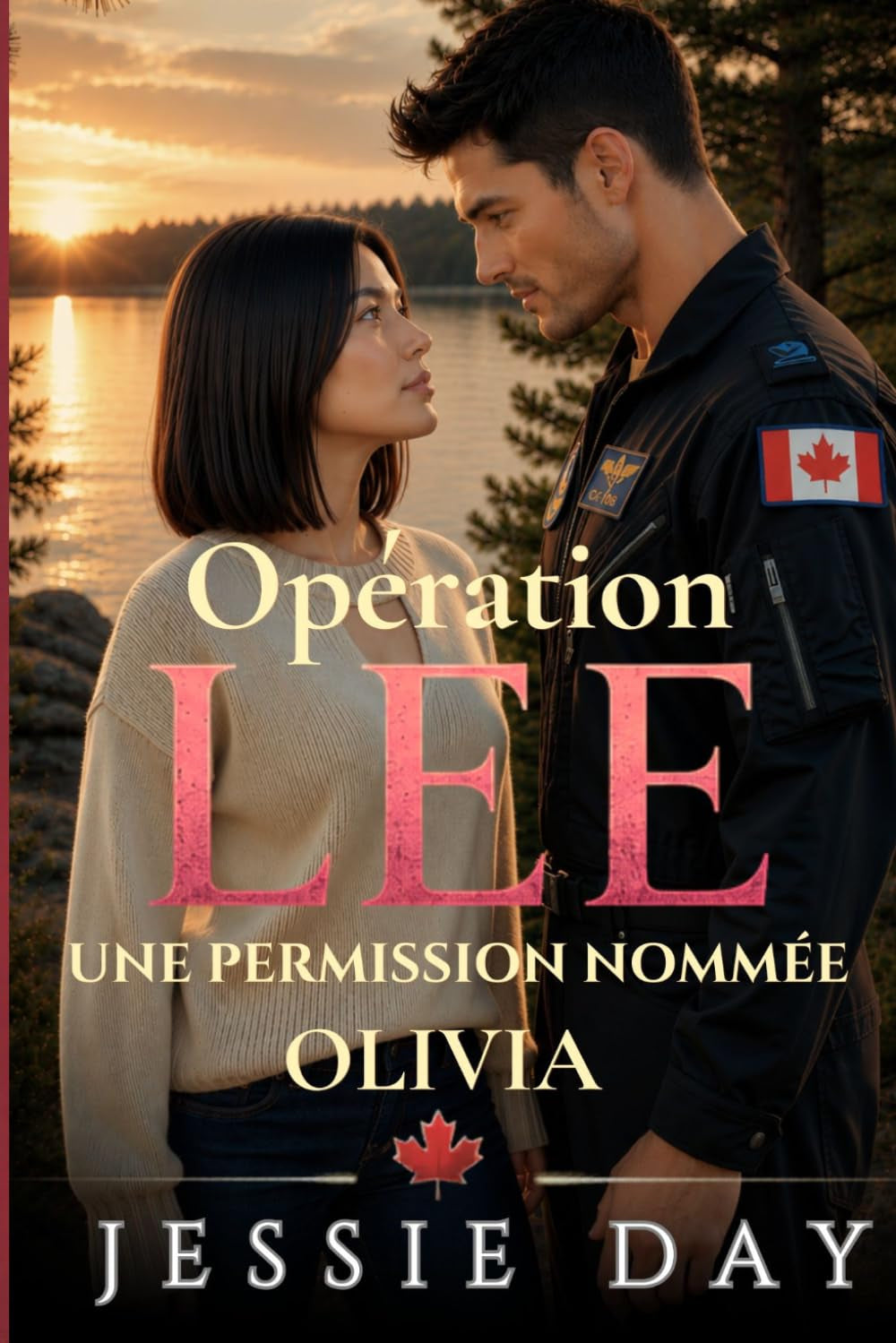 Opération LEE Une permission nommée Olivia: Une romance contemporaine militaire en français, un slow burn au canada entre un opérateur radar et une amérindienne avec ses huskys (French Edition)