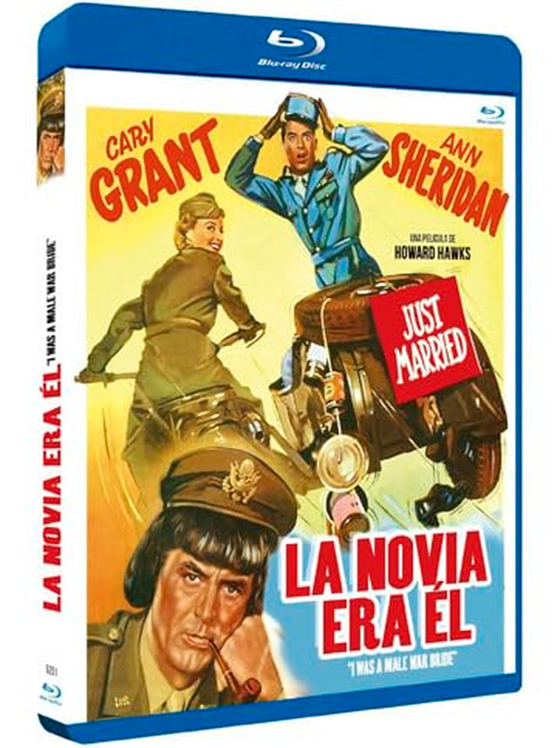 I Was a Male War Bride (1949) [ Blu-Ray, Reg.A/B/C Import - Spain ]