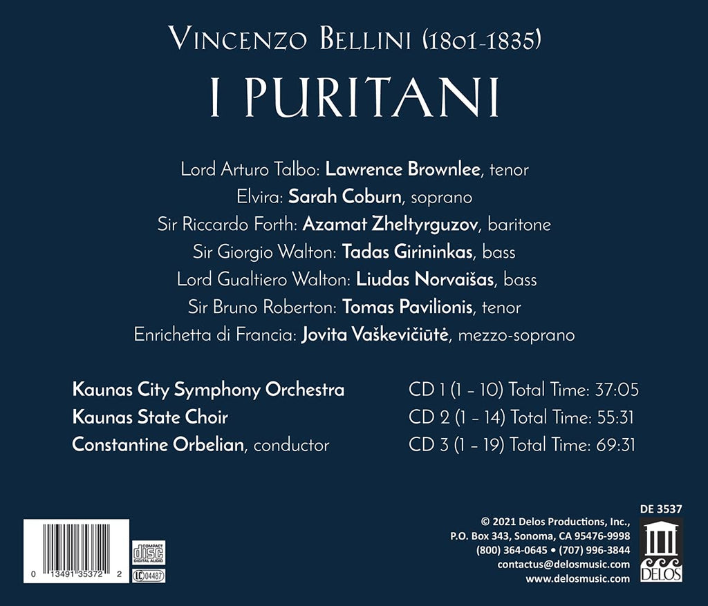 Vicenzo Bellini: I Puritani