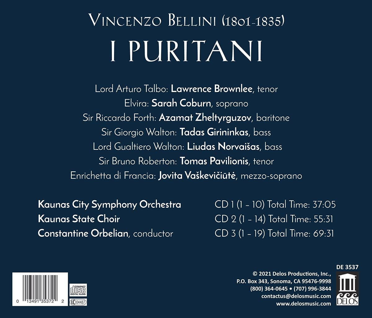 Vicenzo Bellini: I Puritani