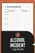 Alcohol Incident Log Book: Professional Tracker for Bar and Restaurant Management