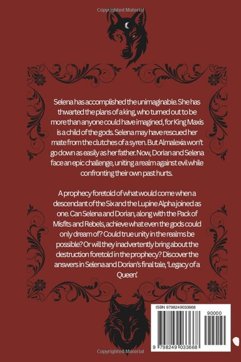 Legacy of a Queen: A Pack of Misfits and Rebels Book Three