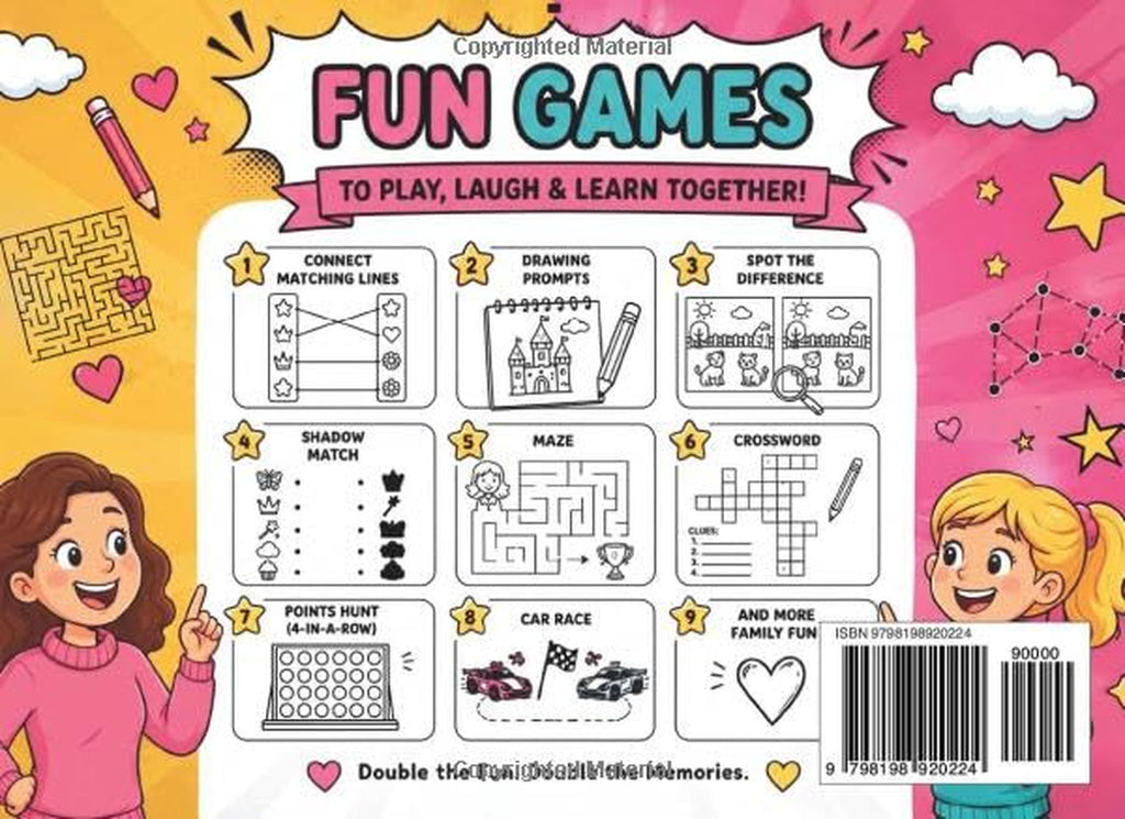 Mom vs Daughter: The Ultimate Screen-Free Challenge Book with Games, Dares, Drawing Battles & Laugh-Out-Loud Activities for Moms & 6+ Year Old Girls