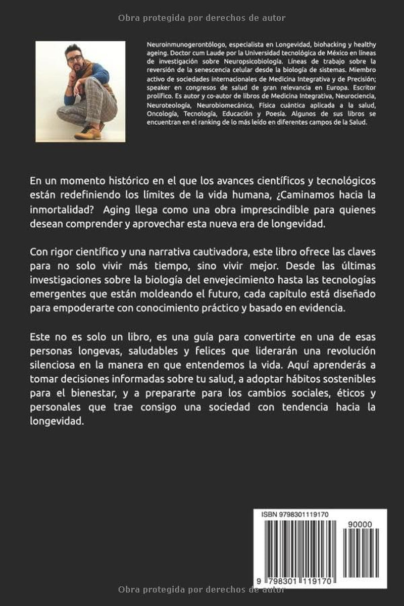 Aging: Herramientas de Neuro-biohacking para optimizar tu salud (Spanish Edition)