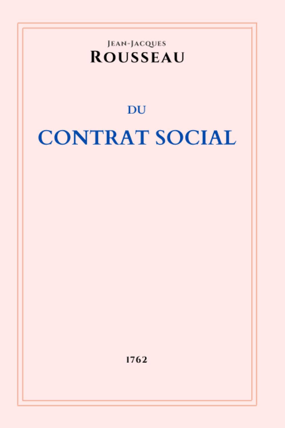 Du contrat social (French Edition)