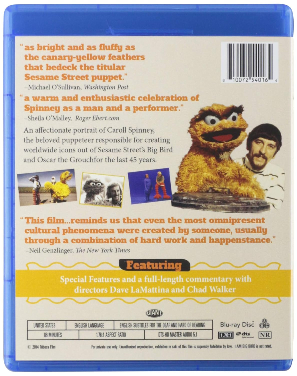 I Am Big Bird: The Caroll Spinney Story