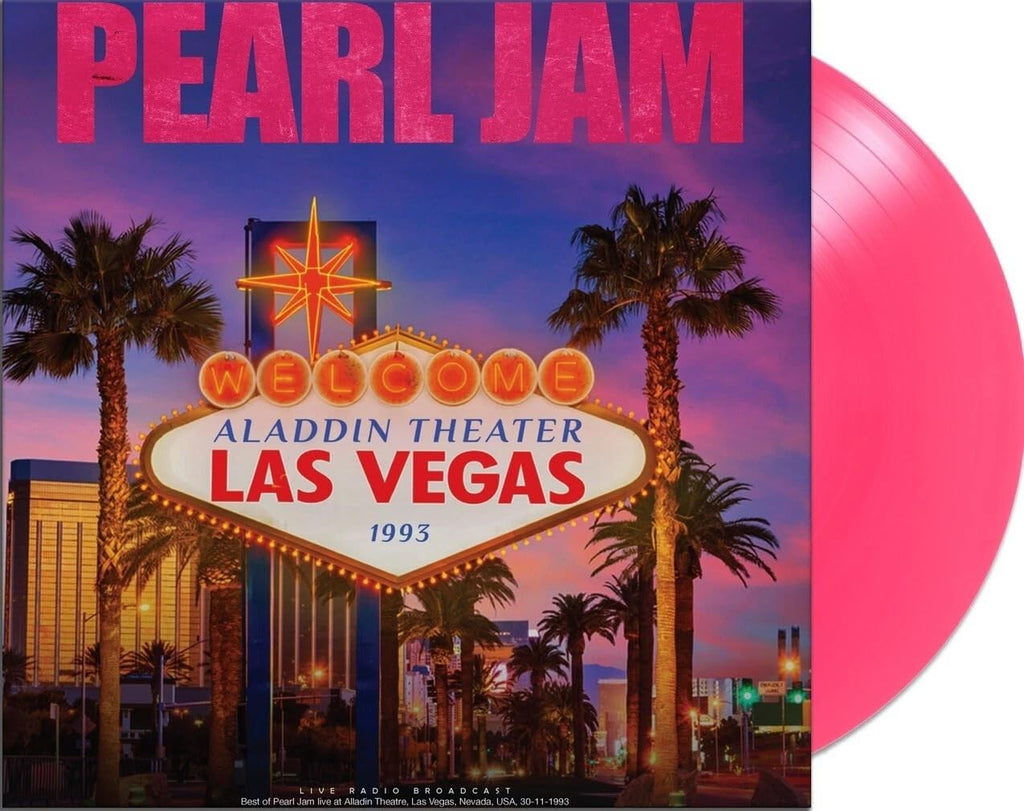 Pearl Jam Aladdin Theatre Las Vegas - Limited Color Edition