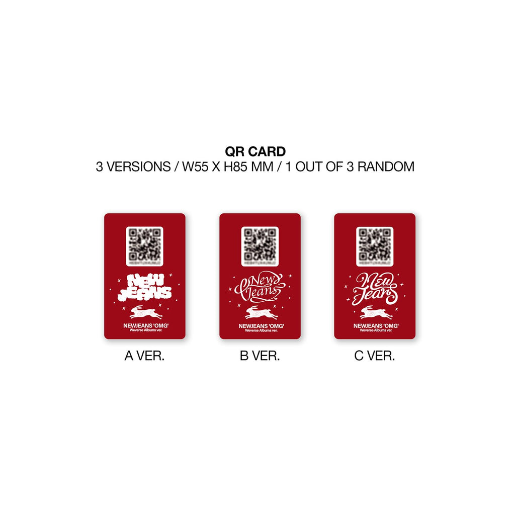 OMG Weverse Albums ver. 3 Extra Photocards