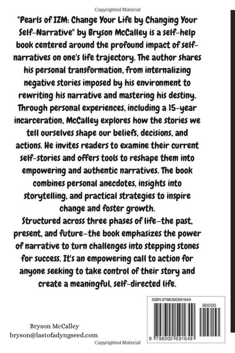 PEARLS OF IZM: Change your Life by Changing your Self-Narrative