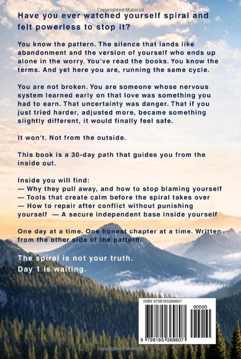 30-Day Roadmap to Anxious Attachment Freedom: A Guided Path to Calm Your Nervous System, Break the Anxious-Avoidant Cycle, and Feel Secure Again (Reality Reclaim Series)
