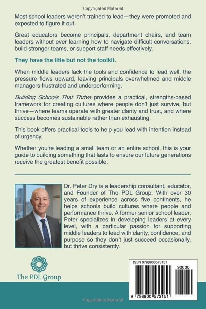 Building Schools That Thrive: A Modern Framework for Every Level of School Leadership