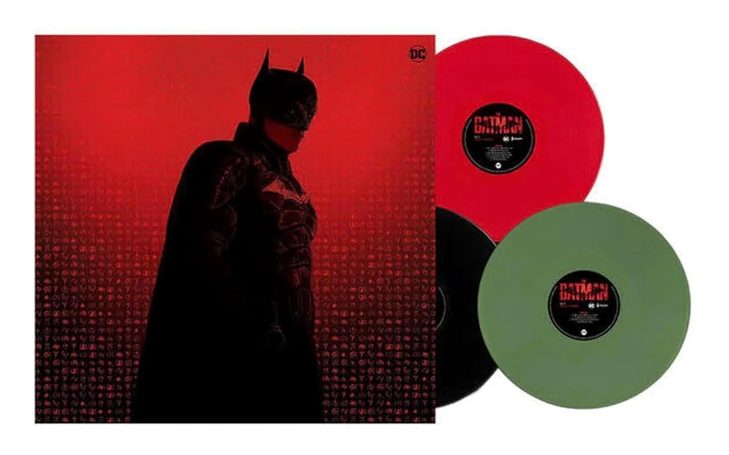 . Batman Original Soundtrack Limited Exclusive Red, Black, & Green Edition