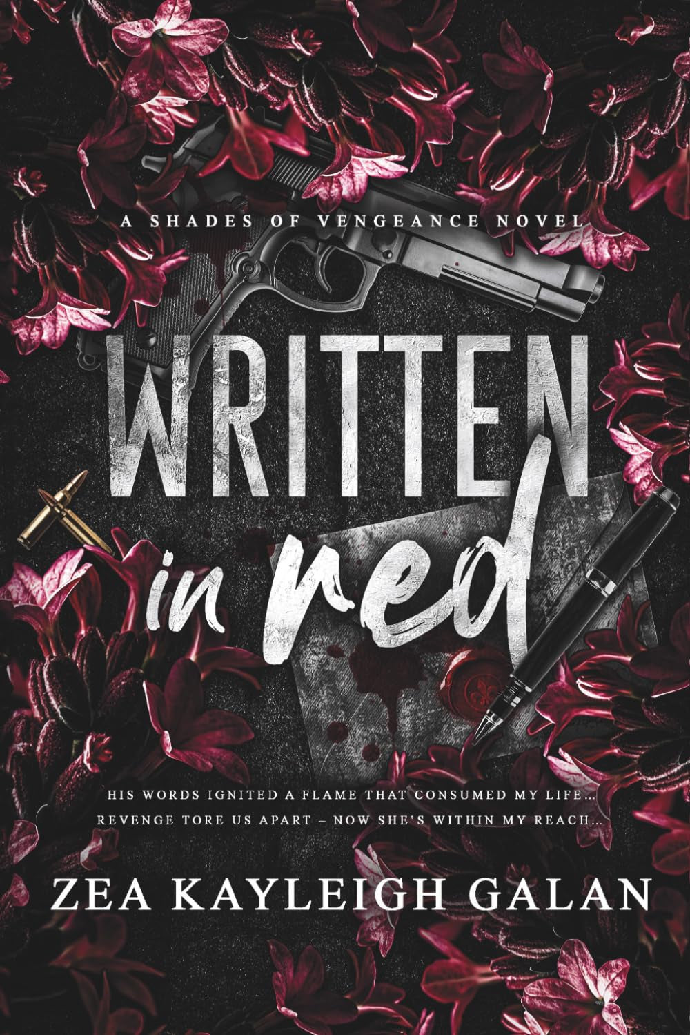 Written in Red: A Pen Pal Dark Romance (Shades of Vengeance)