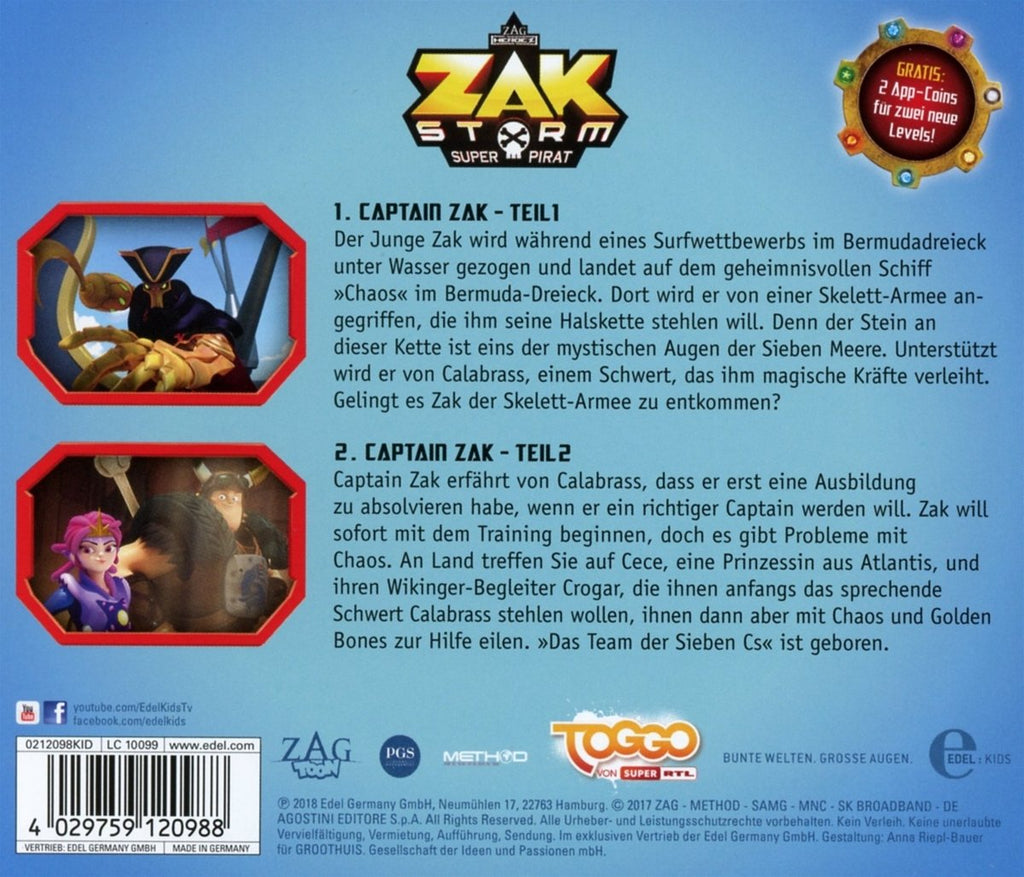Zak Storm 1
