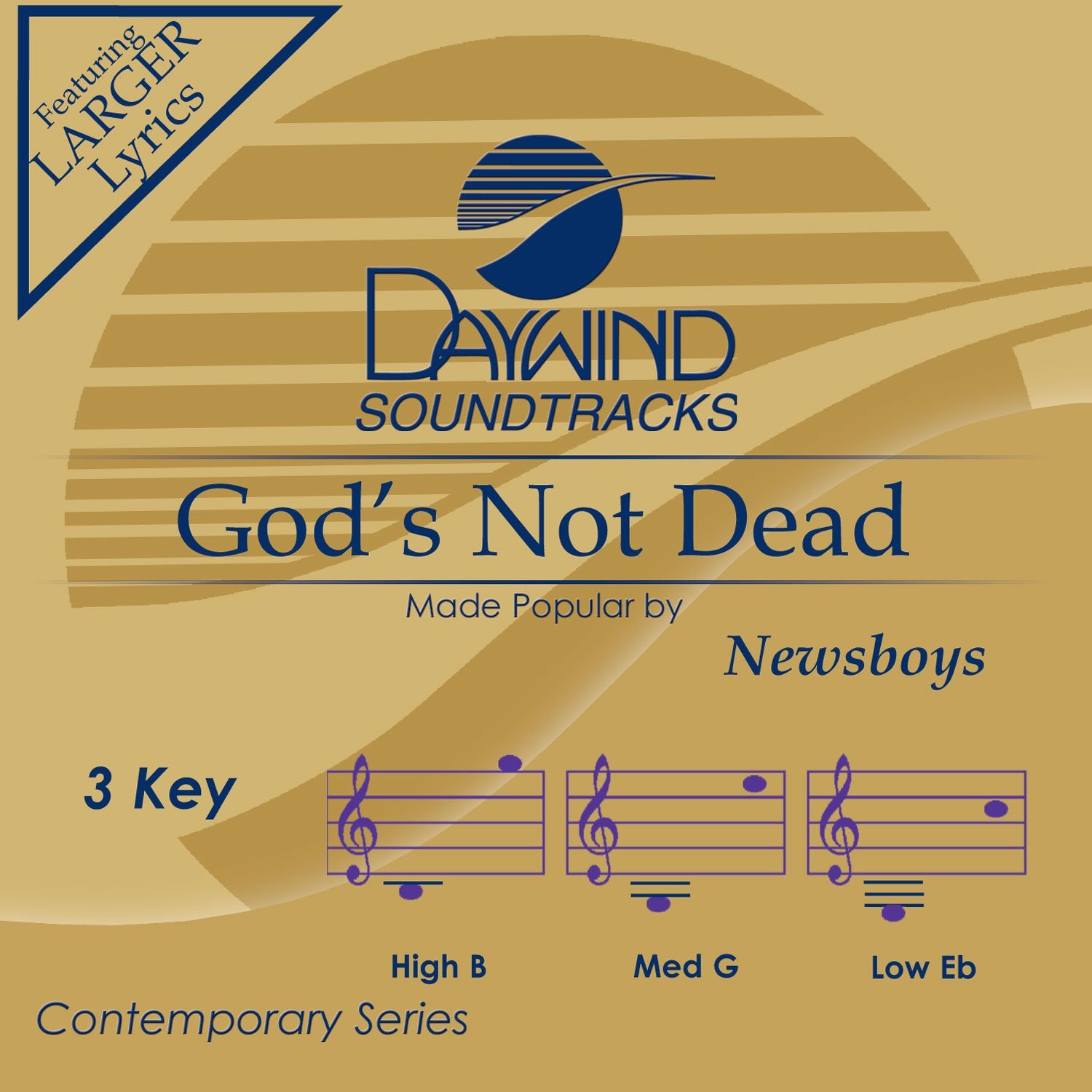 God's Not Dead Accompaniment/Performance Track Daywind Soundtracks Contemporary