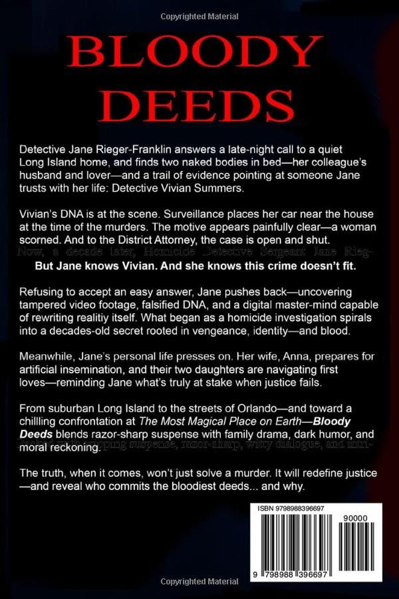 Bloody Deeds (Detective Jane Rieger-Franklin Mystery)