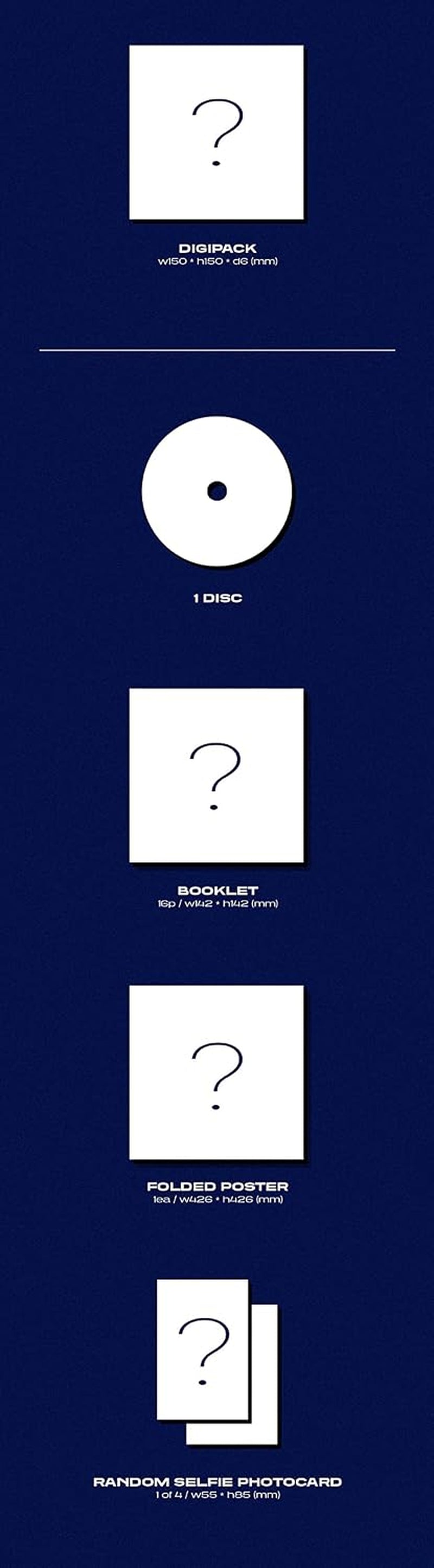 Second Step: Chapter One Version incl. 16pg Booklet, Poster + Selfie Photocard