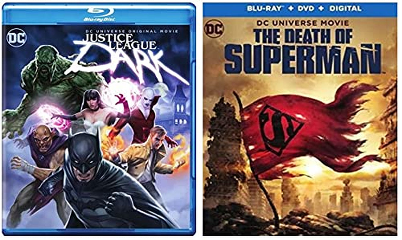 Justice League: Dark & The Death of Superman [2-Pack Blu Ray]
