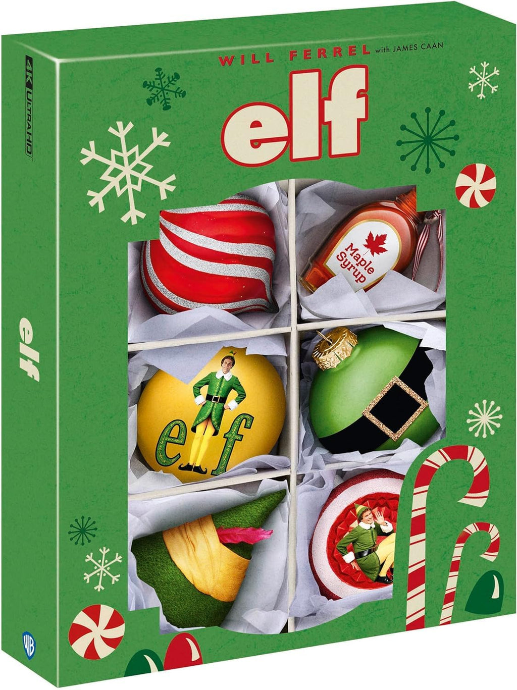 Elf: 20th Anniversary Ultimate Collector's Edition With Steelbook (4K Ultra HD + Blu-ray)