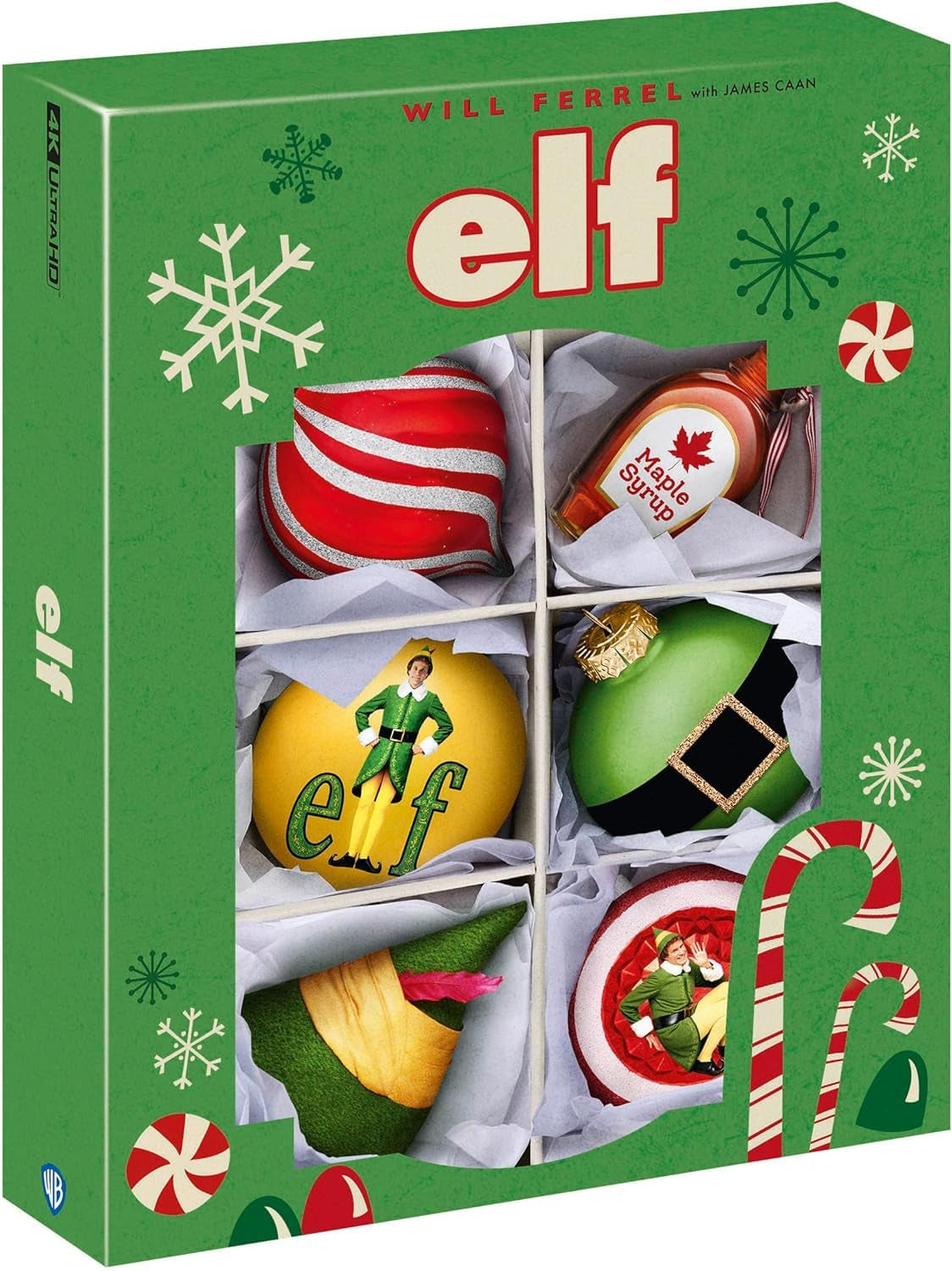 Elf: 20th Anniversary Ultimate Collector's Edition With Steelbook (4K Ultra HD + Blu-ray)