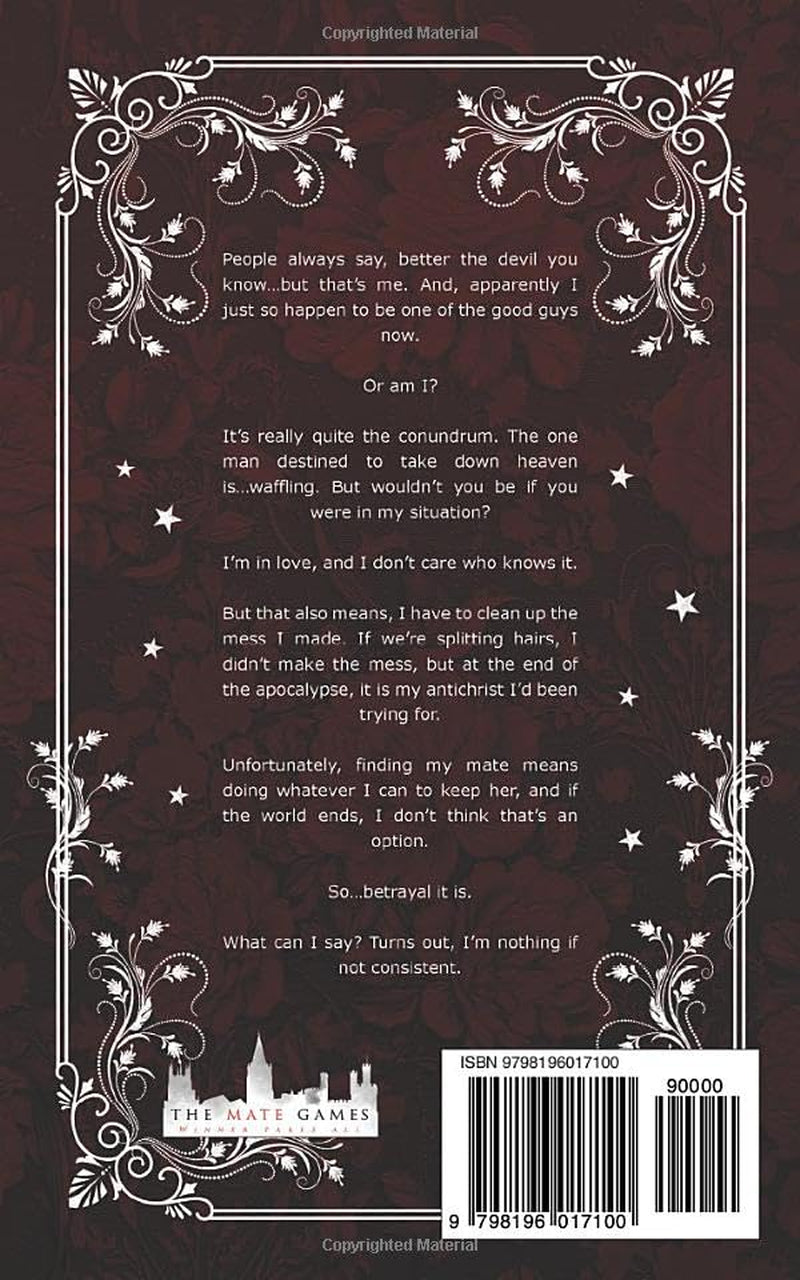Lucifer: The Mate Games: Apocalypse, Book 5: Alternate Cover Edition