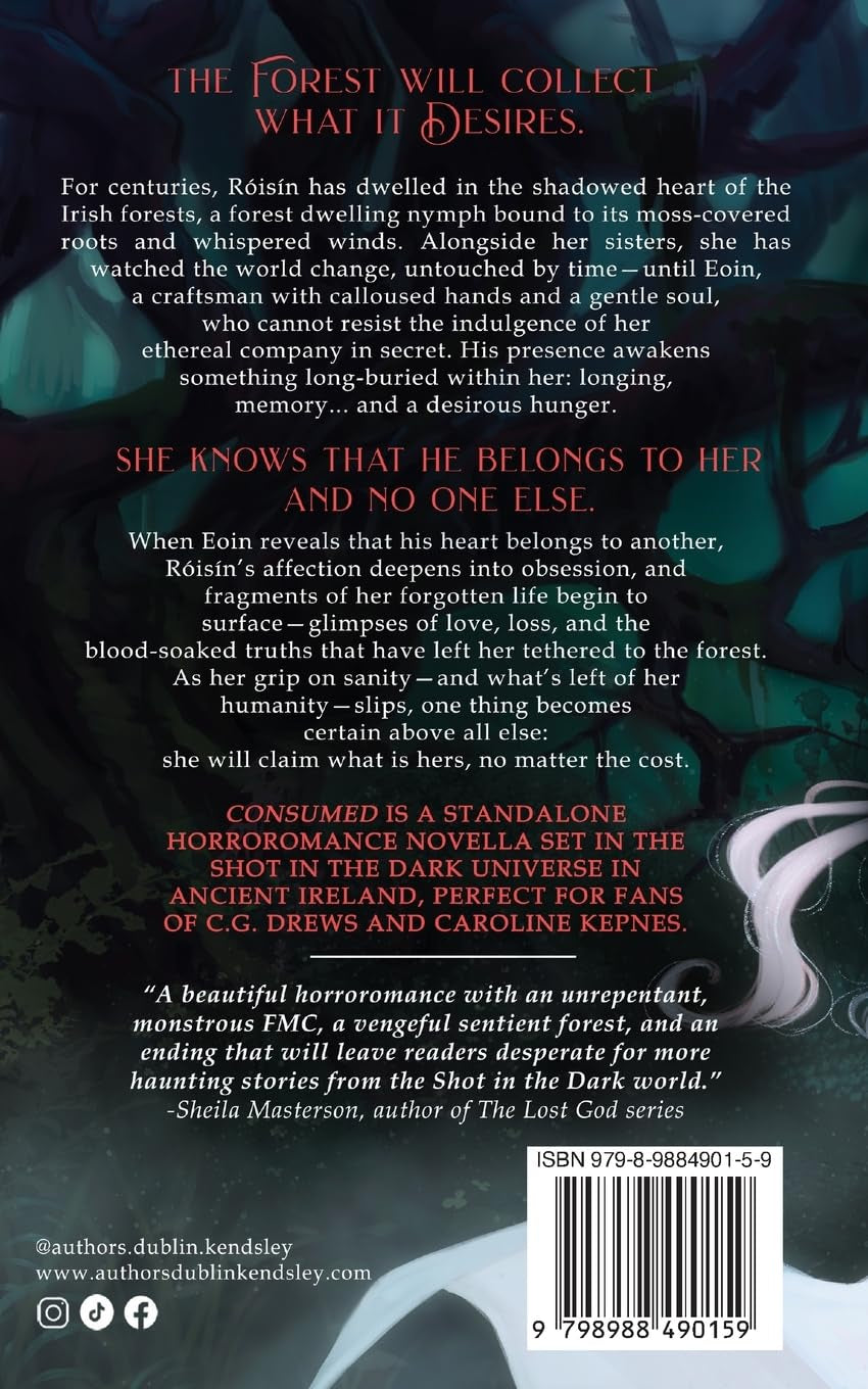 Consumed: An Irish Fantasy Horror Romance Novella (Shot in the Dark Series)