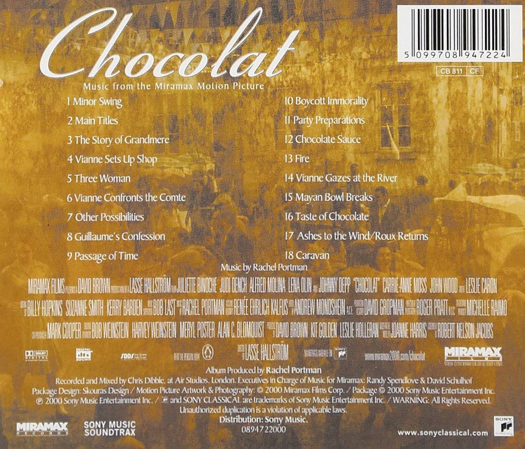 Chocolat: Original Motion Picture Soundtrack (CD)