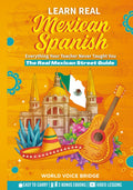 Learn The Spanish Your Teacher Never Taught You: The Real Mexican Street Guide - Master Mexican Slang, Cultural Nuances, and Authentic Conversations for Everyday Life